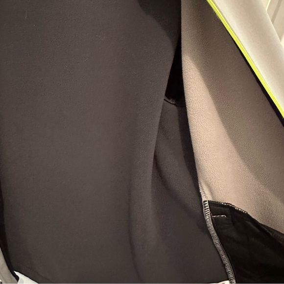 Spyder Mens Hooded Softshell Jacket, Alloy, Small Two Tone Grey Green Outerwear - Picture 9 of 13